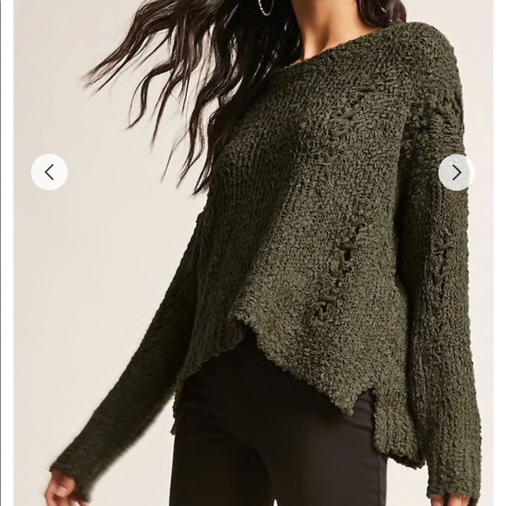 🔥Open knit sweater from trendy LUSH brand🔥